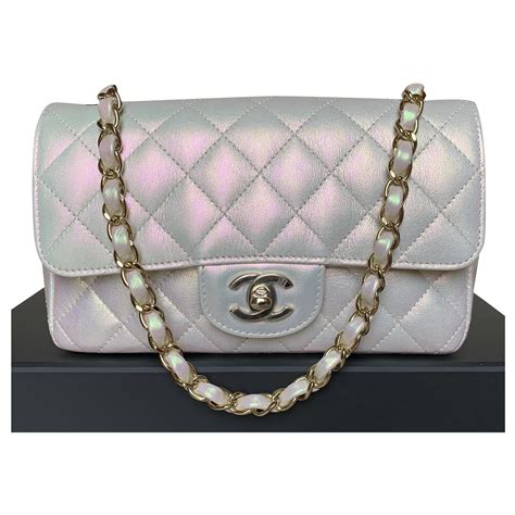 chanel iridescent bag|chanel quilted lambskin bag.